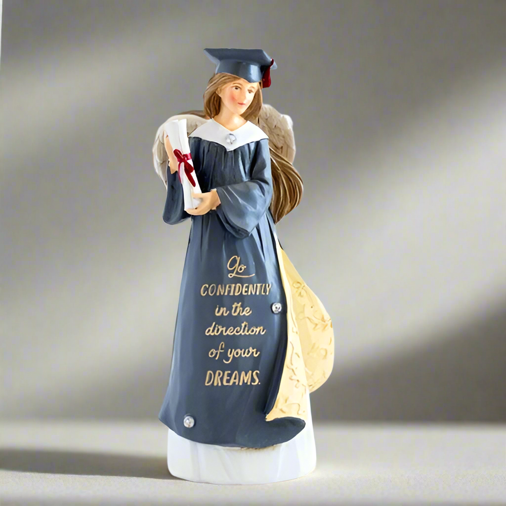 Go Confidently Graduation Angel Figurine