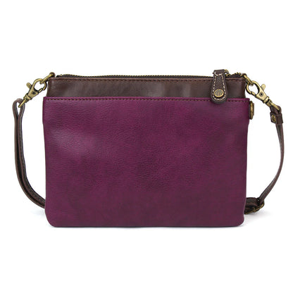 Paisley Dazzled Mini Crossbody Purple