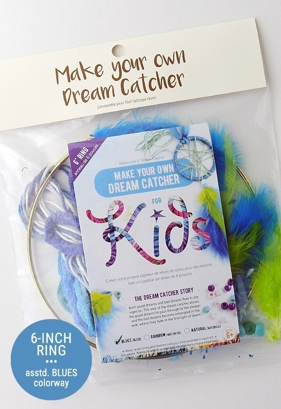 Make Your Own Dreamcatcher Kids Blue