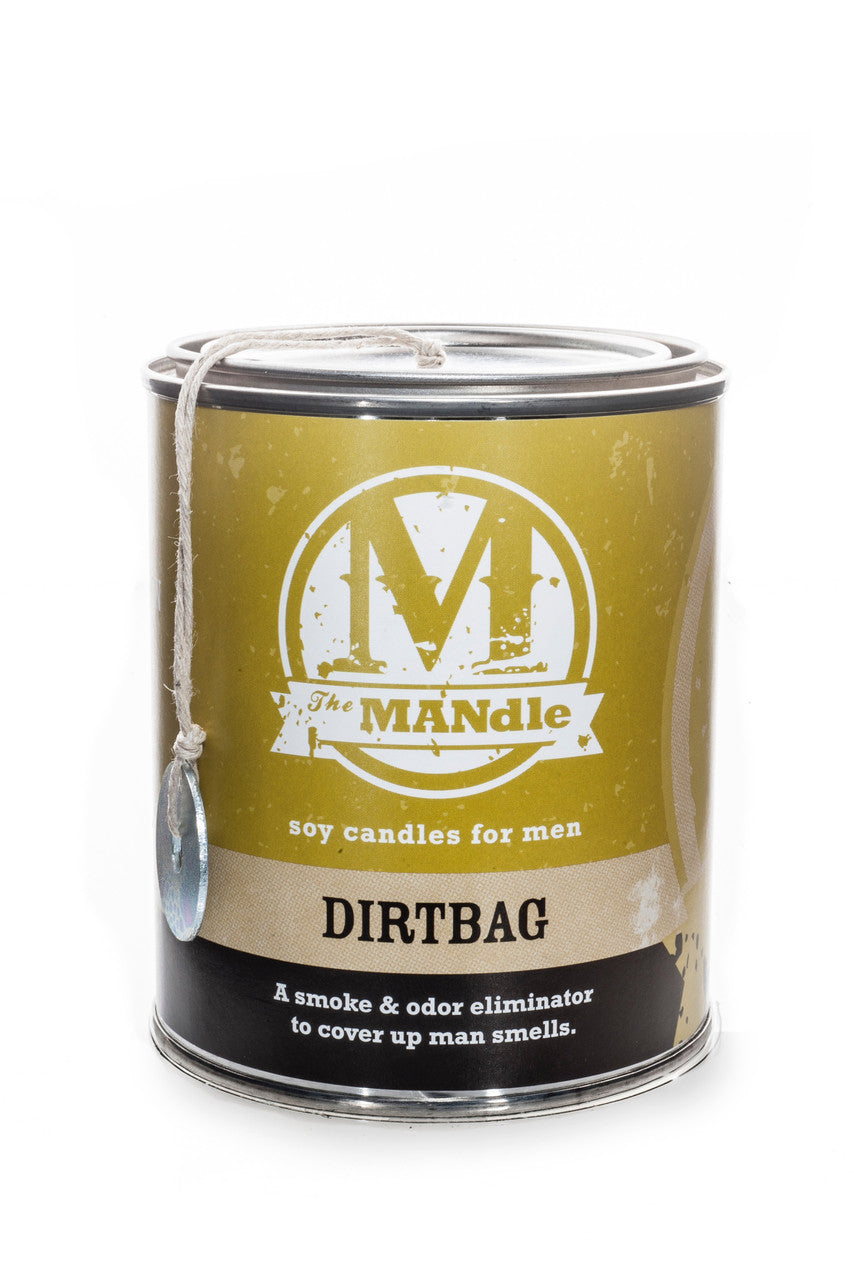 The MANdle Dirtbag Candle