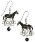 Silver Forest Black Beauty Earrings