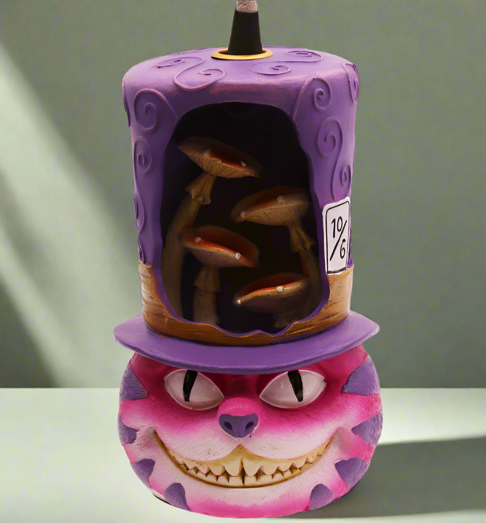 Cheshire Cat Backflow Cone Burner