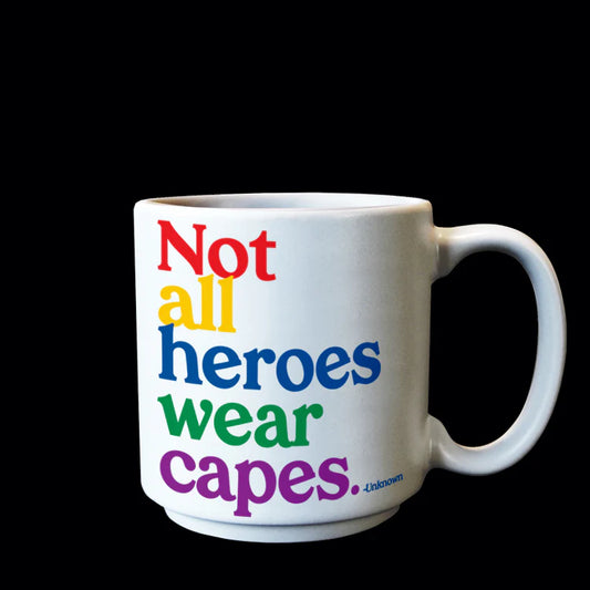 Not all heroes mini mug