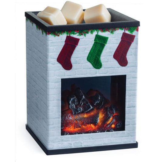 Holiday Fireplace Illumination Fragrance Warmer