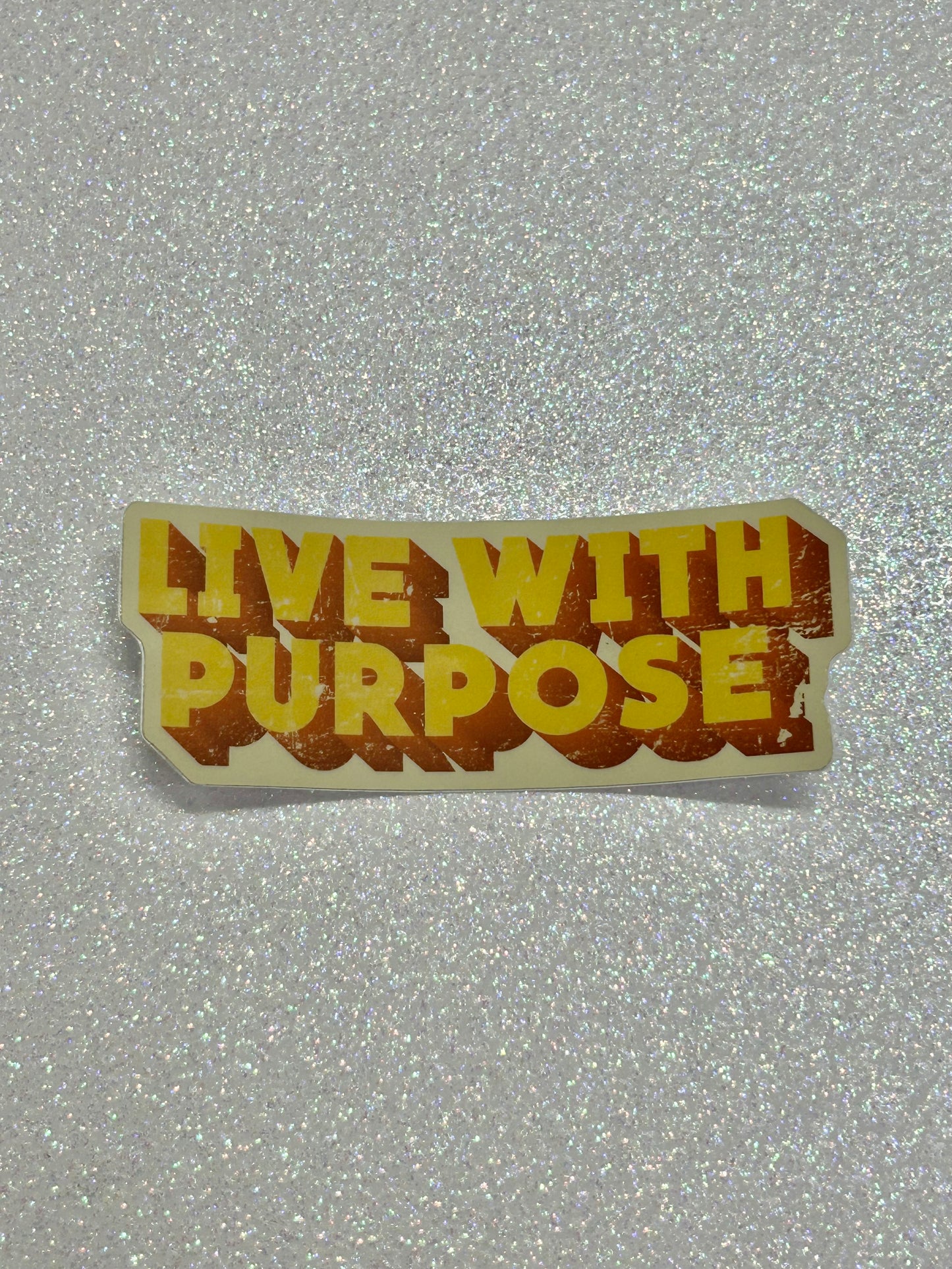 Live With Purpose Sticker