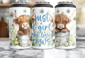 Just a Girl Who Loves Cows Can Cooler