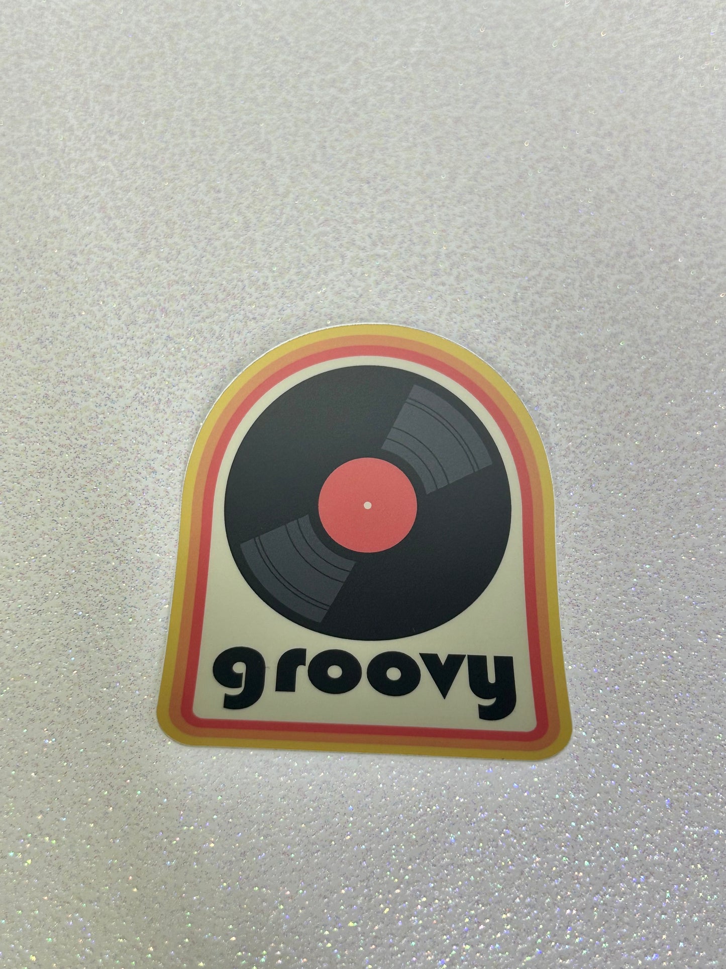 Groovy Sticker