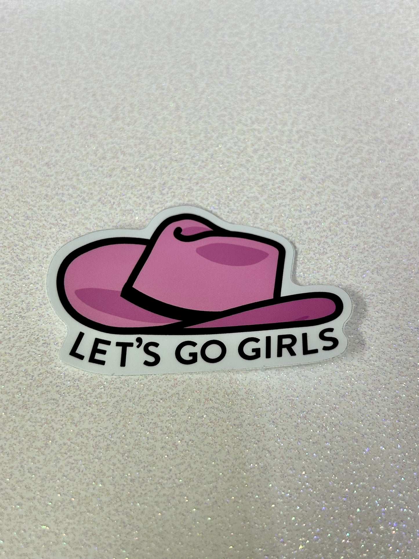 Let’s Go Girls Sticker