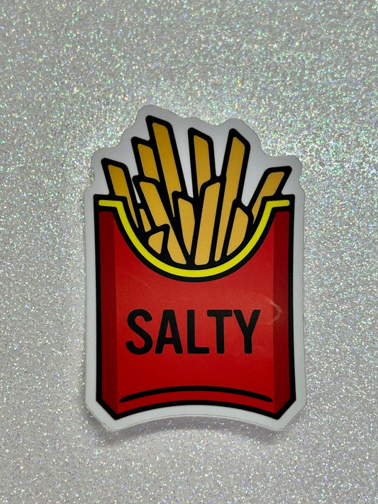 Salty French Fries Sticker