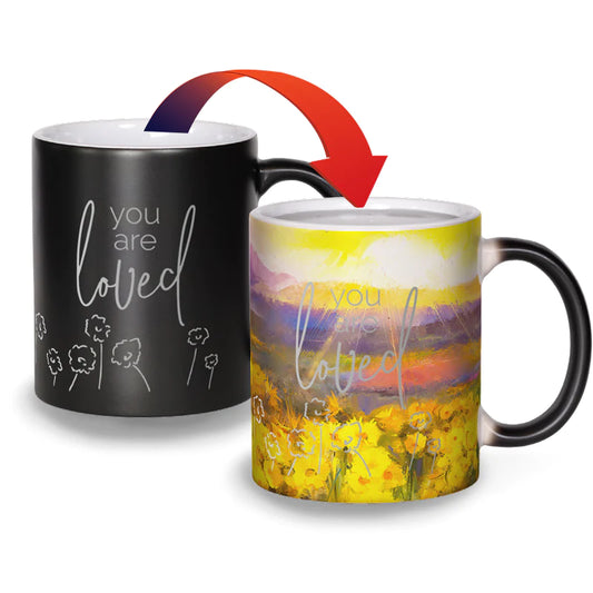 You Are Loved Color Changing Mug