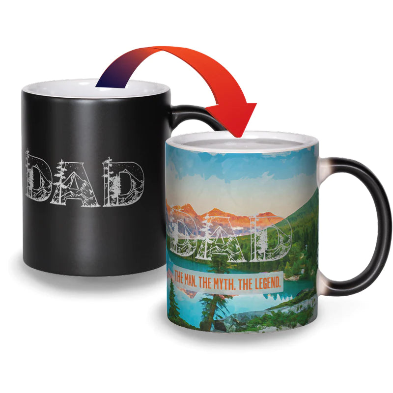 Legendary Dad Color Changing Mug