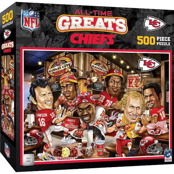 Kansas City Chiefs All Time Greats Puzzle