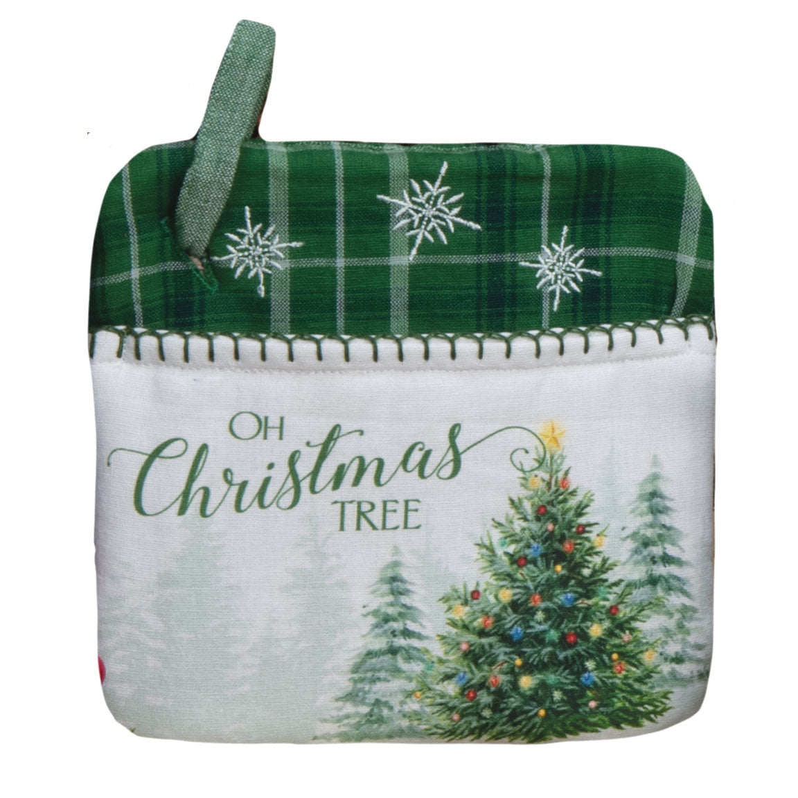 Oh Christmas Tree Pocket Mitt
