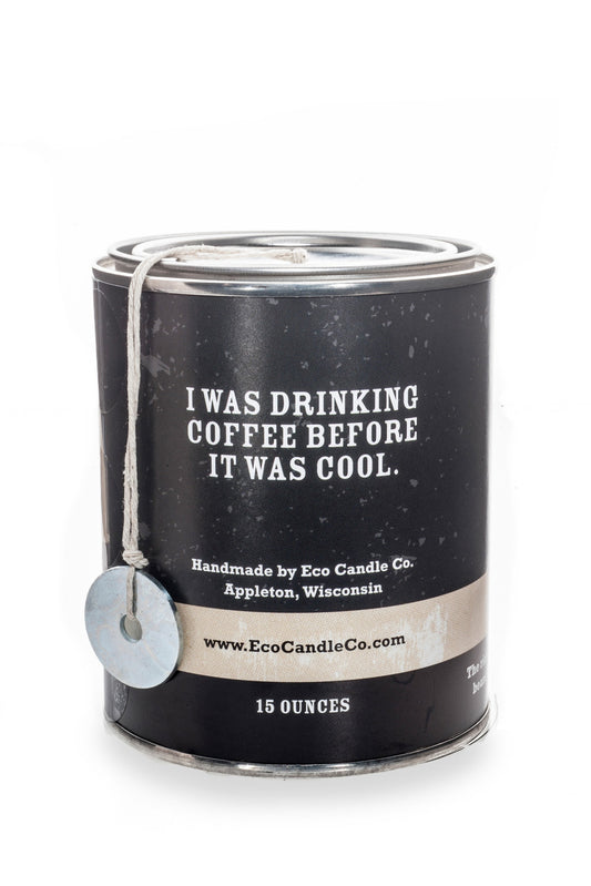 The MANdle Hipster Candle