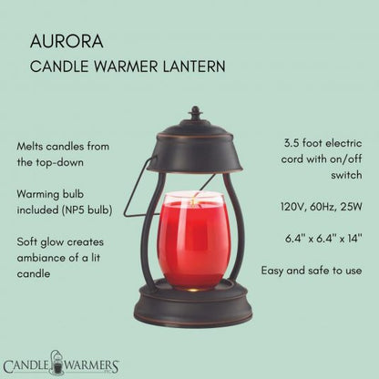 Oil Rubbed Bronze Fragrance Warmer Lantern