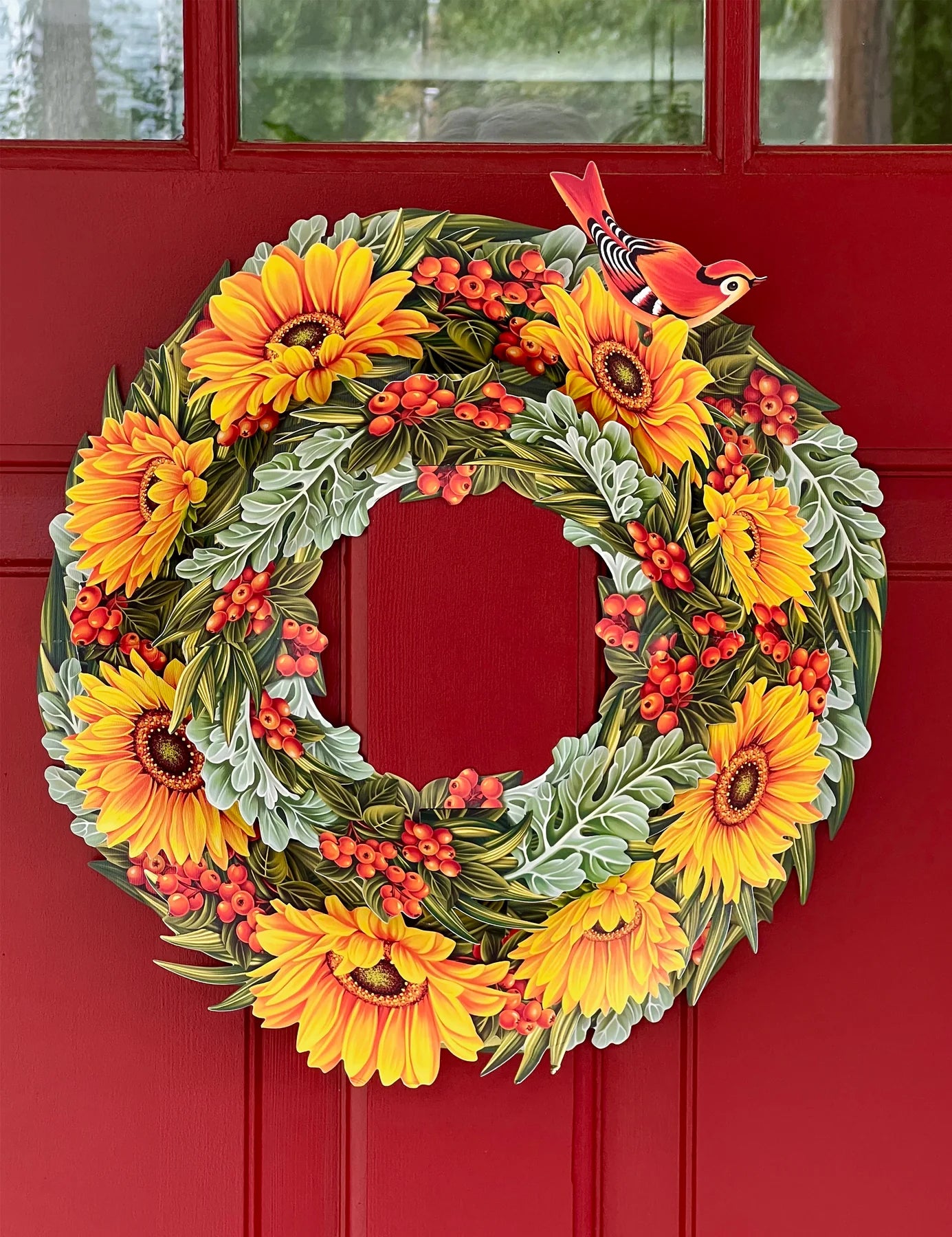 Harvest Wreath FreshCut Paper - Pop Up Flower Wreath
