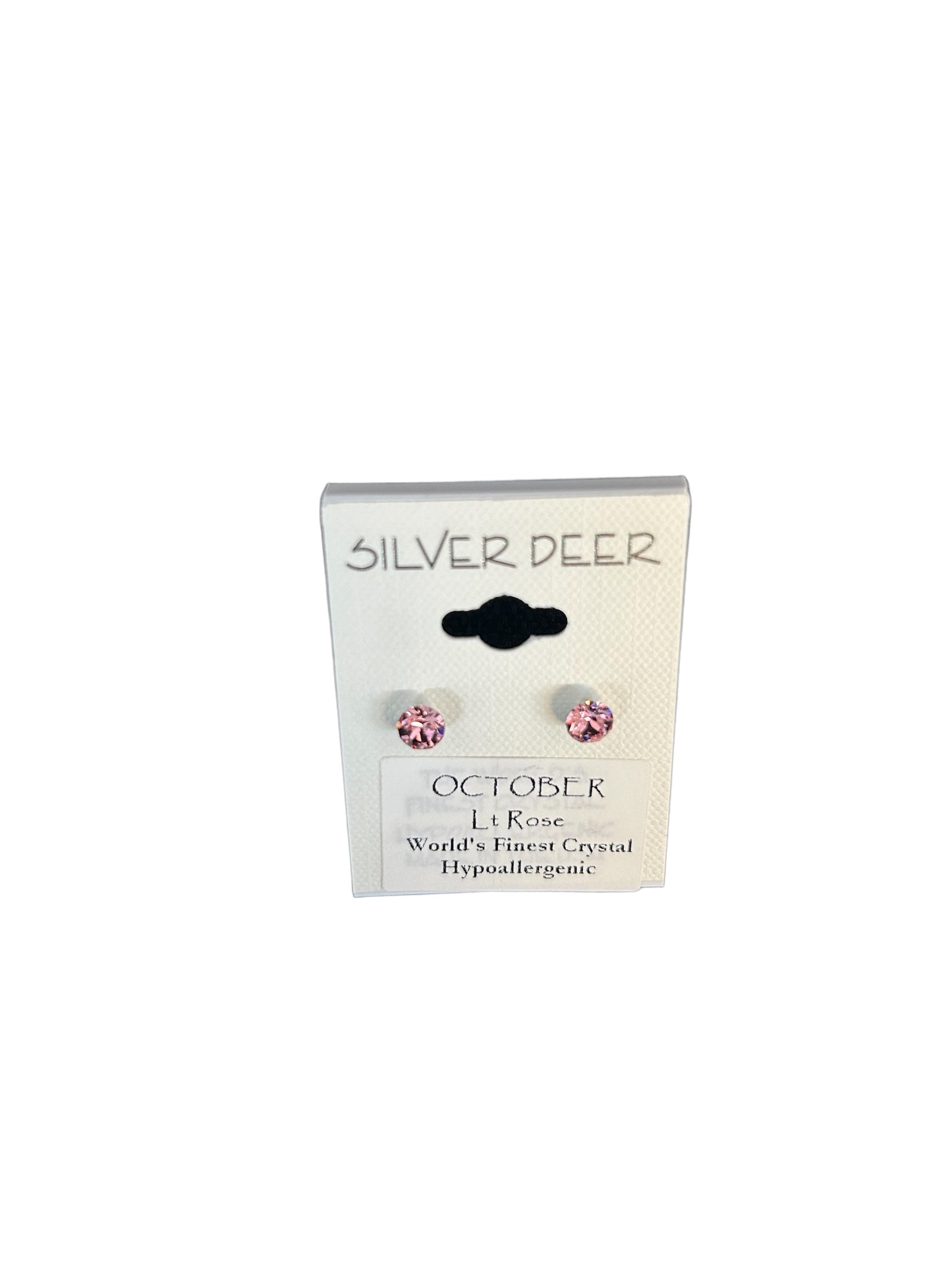 October Diamond Cut Earrings