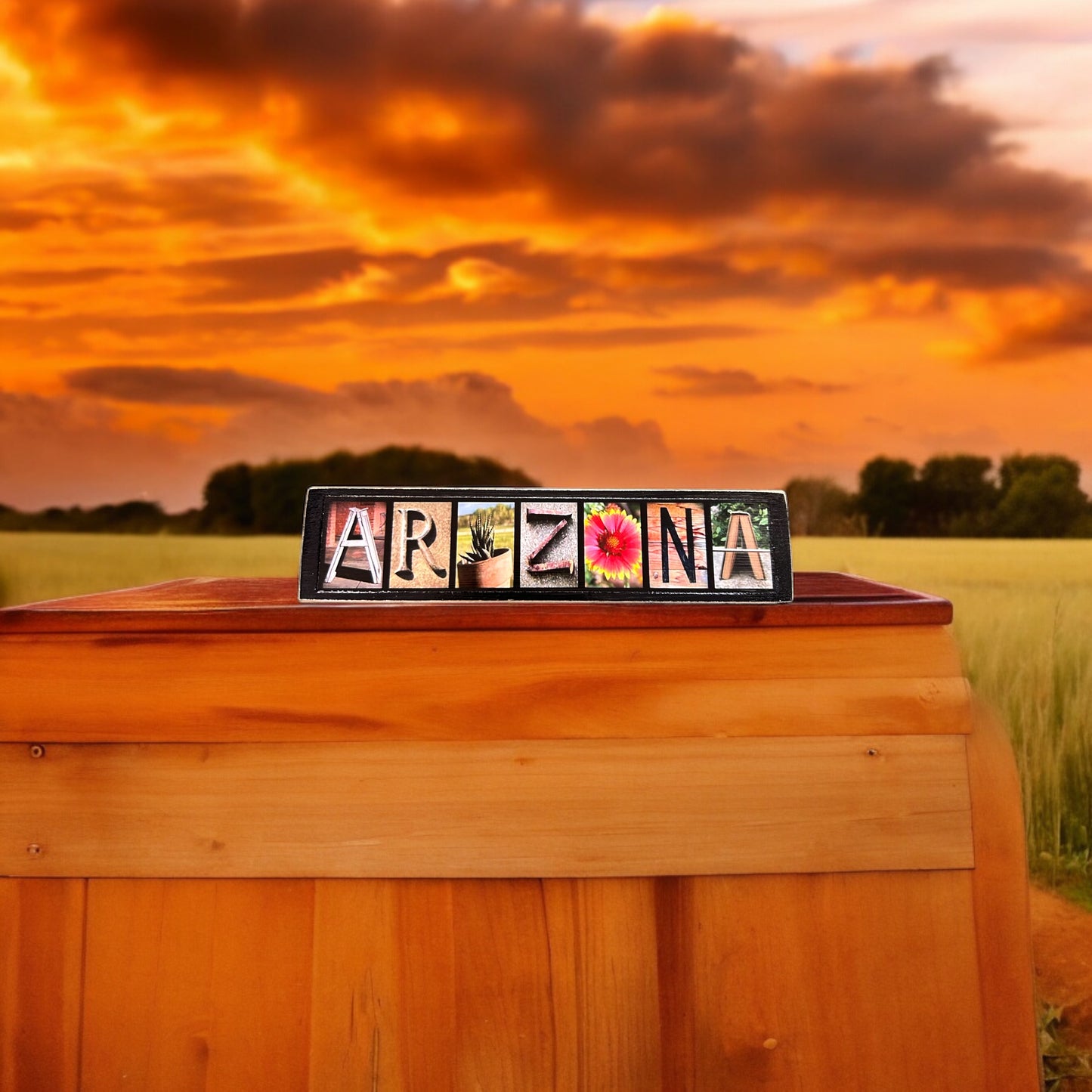 Arizona Wooden Sign