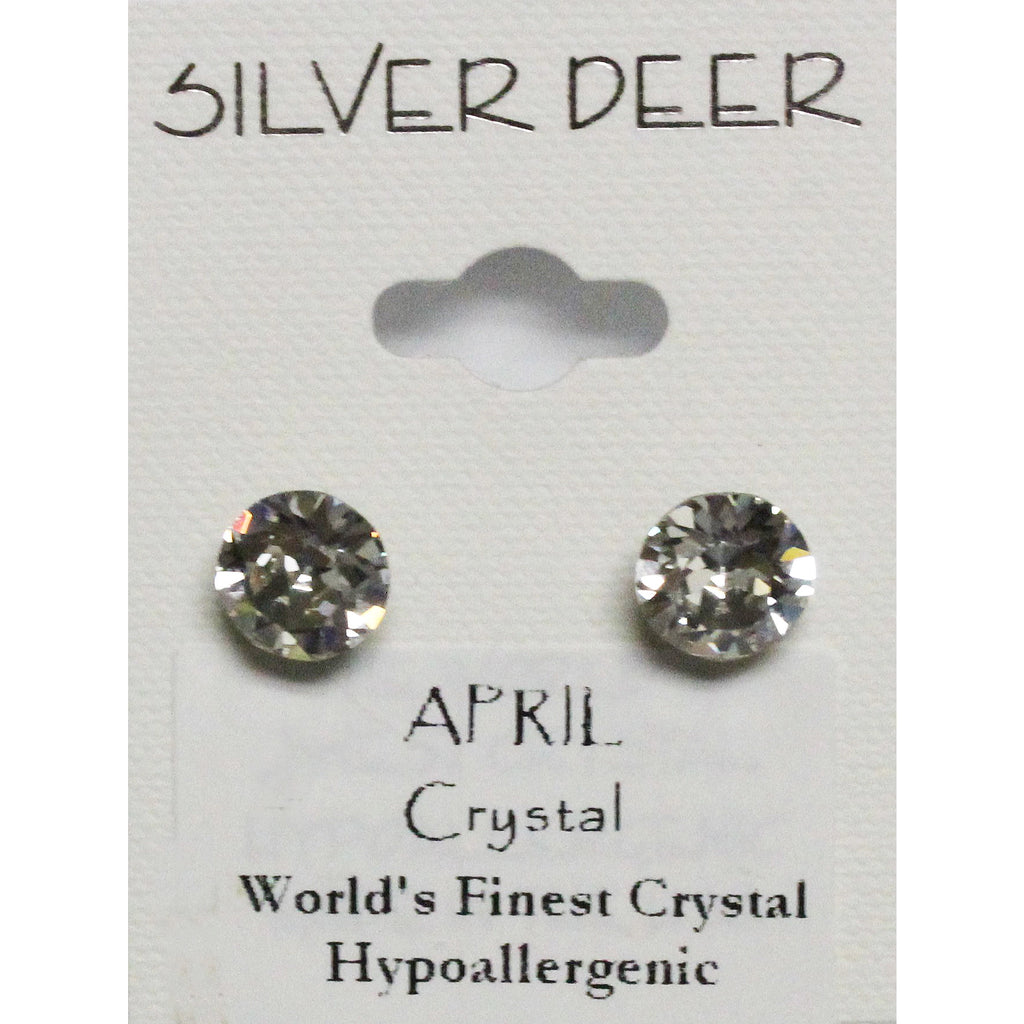 April Diamond Cut Earrings