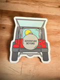 Adventure Beyond Sticker