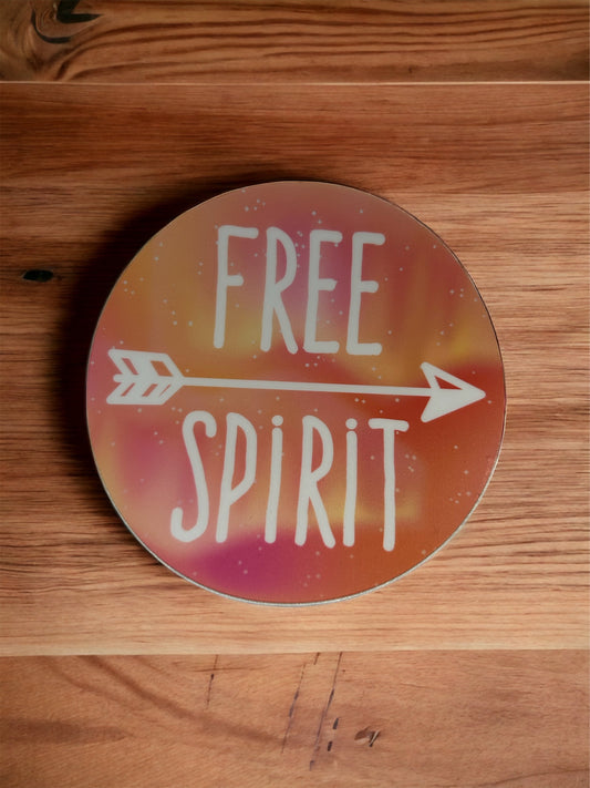 Free Spirit Arrow Sticker