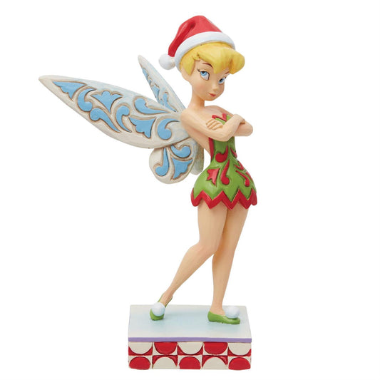 Tinkerbell Christmas Personality Pose Jim Shore Figurine