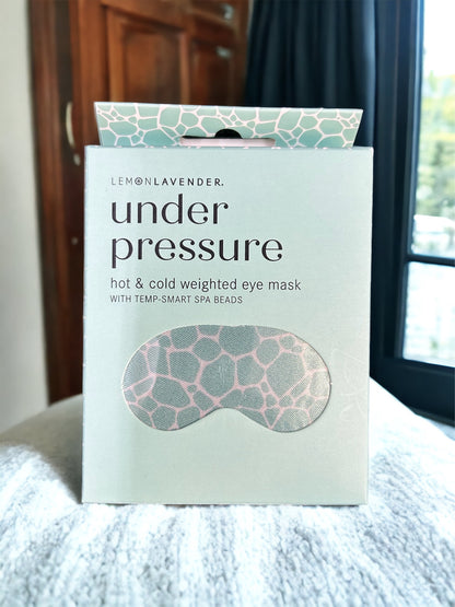 Under Pressure Hot/Cold Weighted Eye Mask