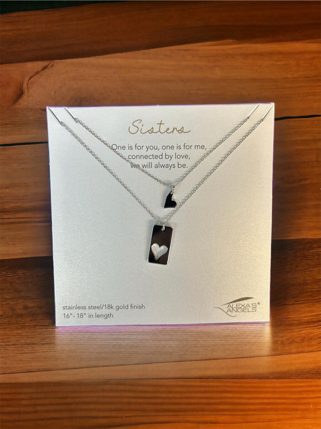Sisters Silver Necklace Set