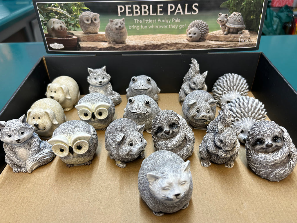Garden Pudgy Pals Statues