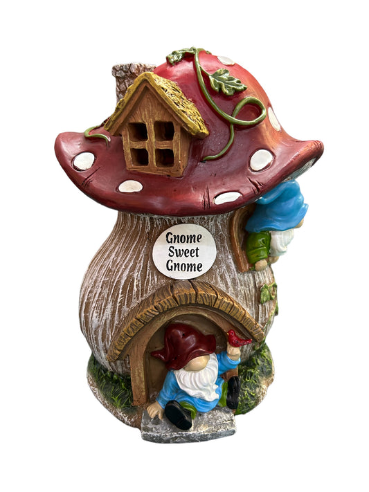 Gnome Sweet Gnome Garden Statue