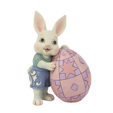 Jim Shore "Easter Fun" Boy Bunny Figurine
