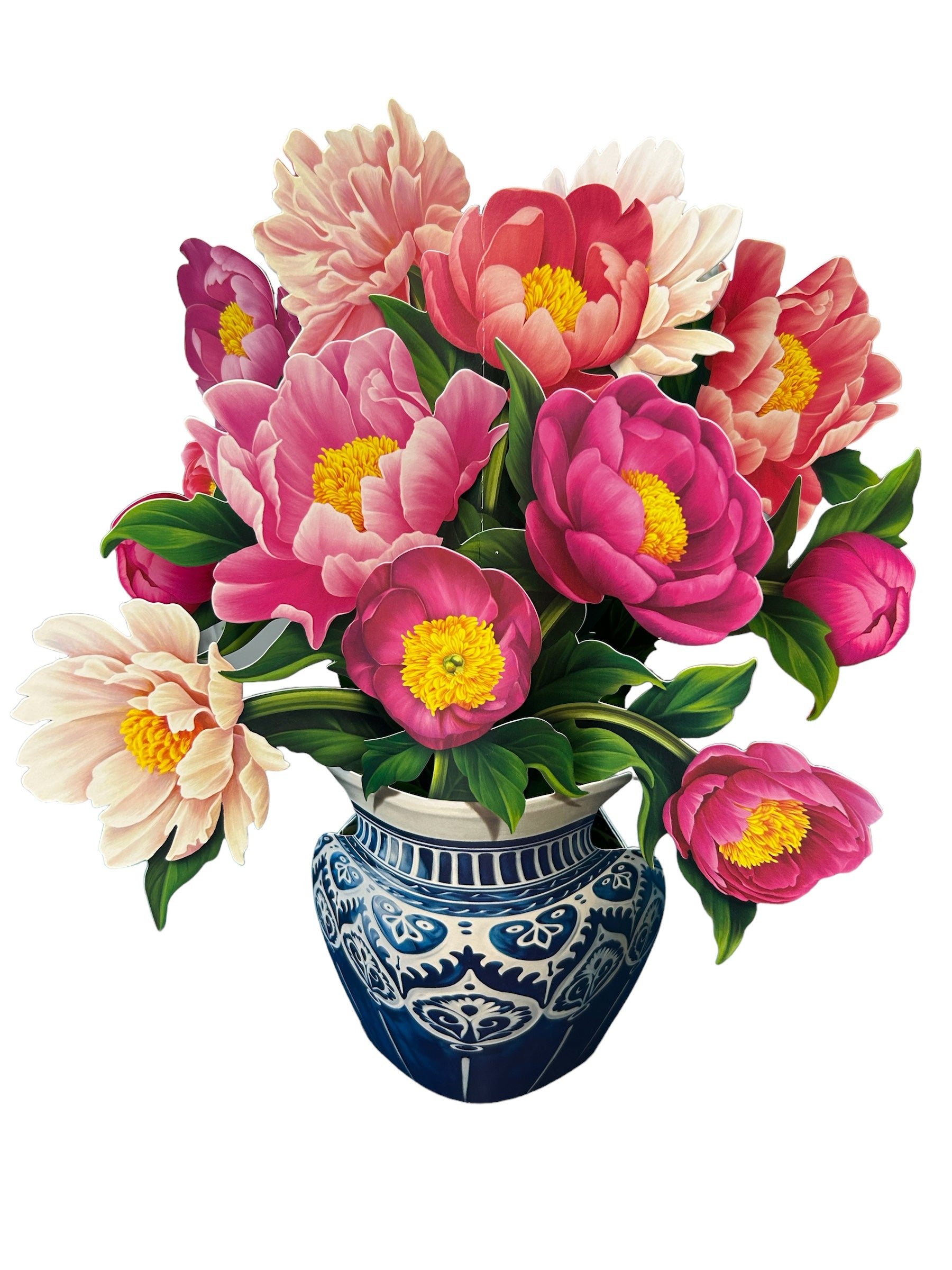 Peony Paradise FreshCut Paper - Pop Up Flower Bouquet