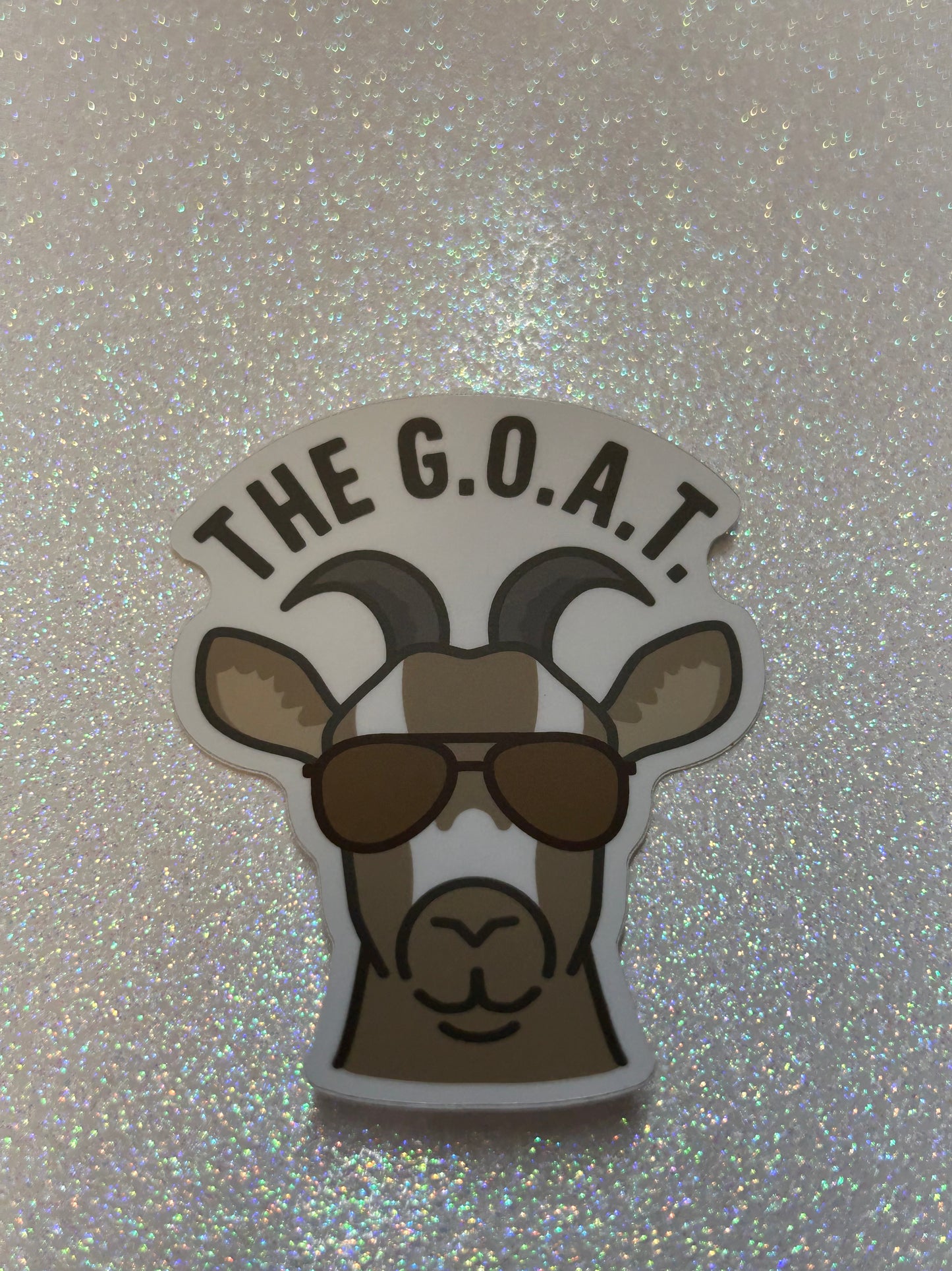 The G.O.A.T. Sticker