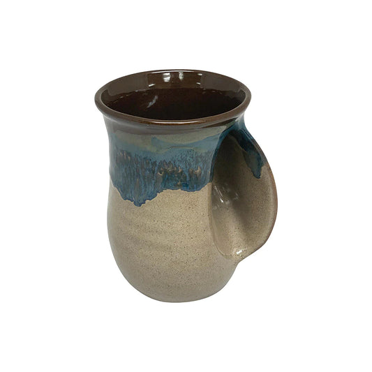 Tea/Coffee Handwarmer Ceramic Mug - Right Hand Mudslide