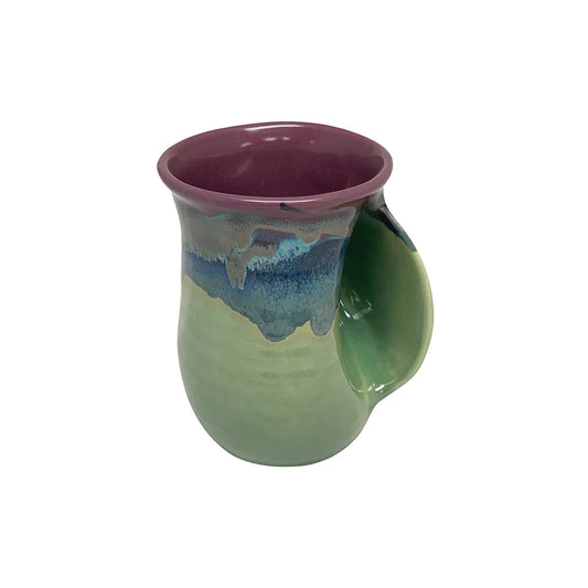 Tea/Coffee Handwarmer Ceramic Mug - Right Hand Mossy Creek