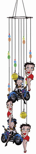 Betty Boop Biker Windchime