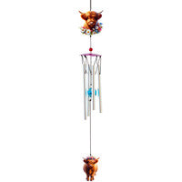 Highland Cow Wind Chime