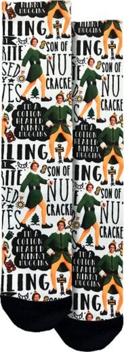 Elf Movie Socks