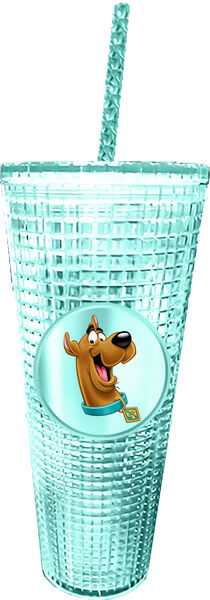 Scooby Doo Diamond Cup with Straw