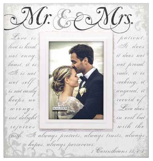 Mr&Mrs Wedding Photo Frame