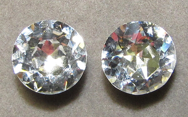 Diamond Clear Cut Earrings