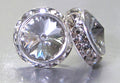 Crystal Rivoli Rhinestone Earrings