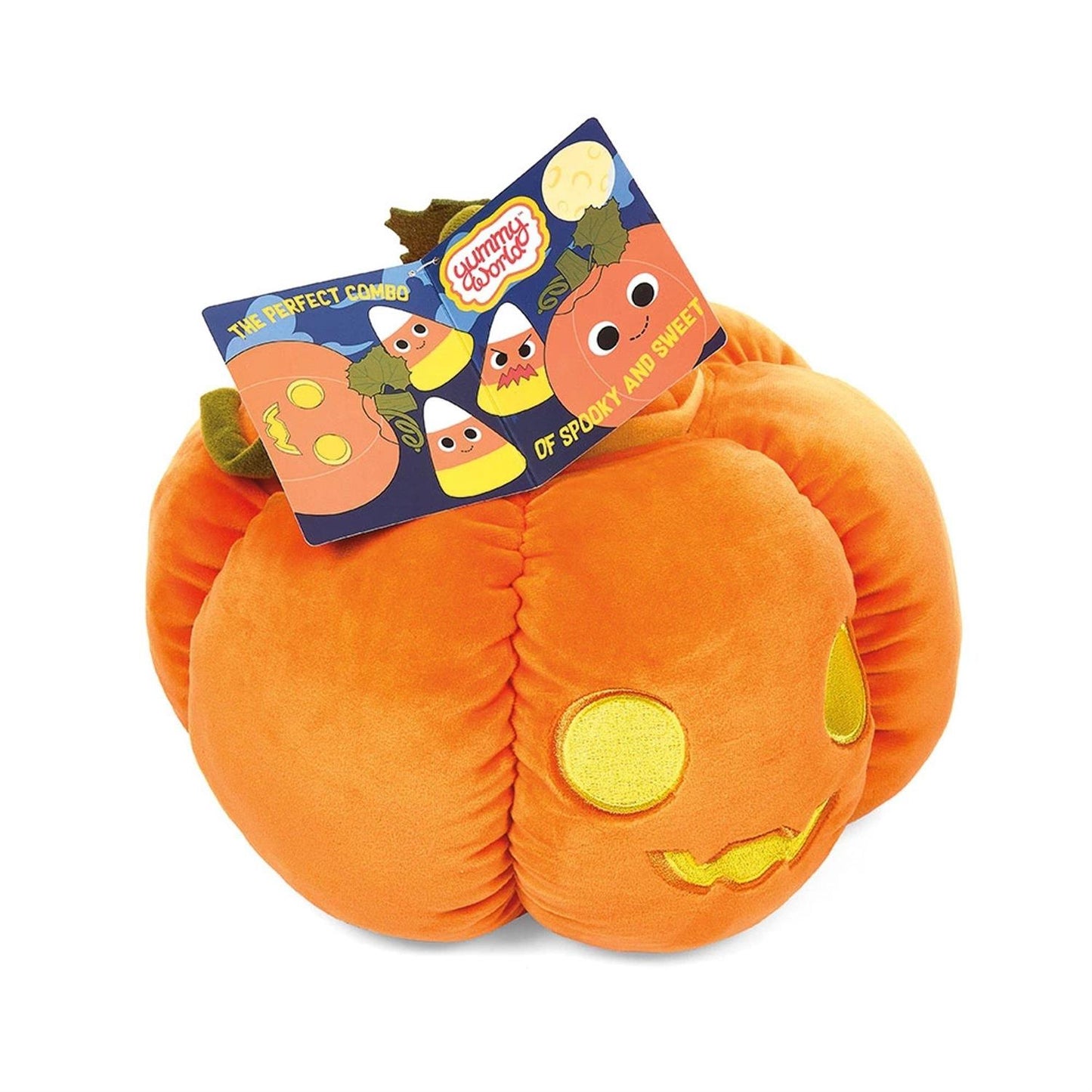 Jack o Lantern w/Candy Corn Triplets Interactive Plush