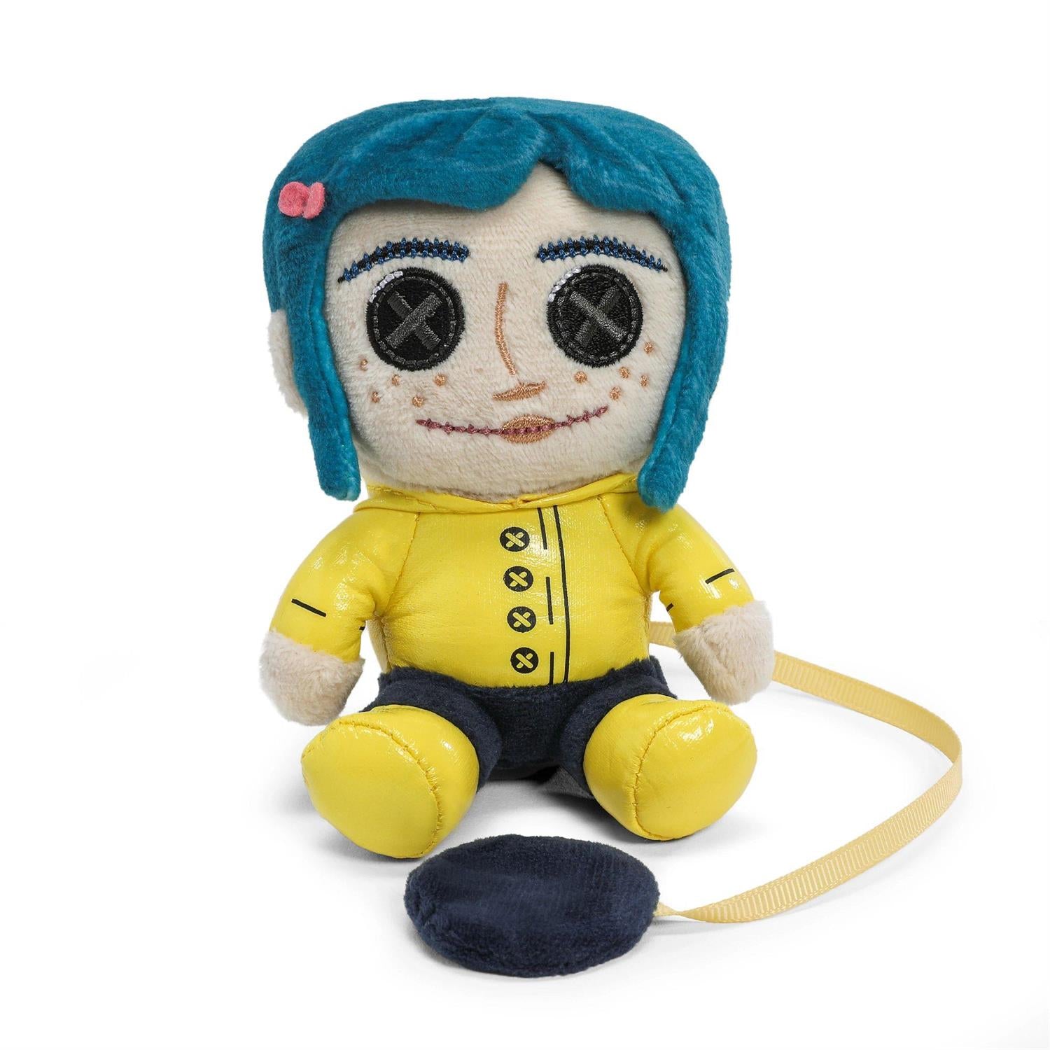 Coraline Phunny Button Eye Plush