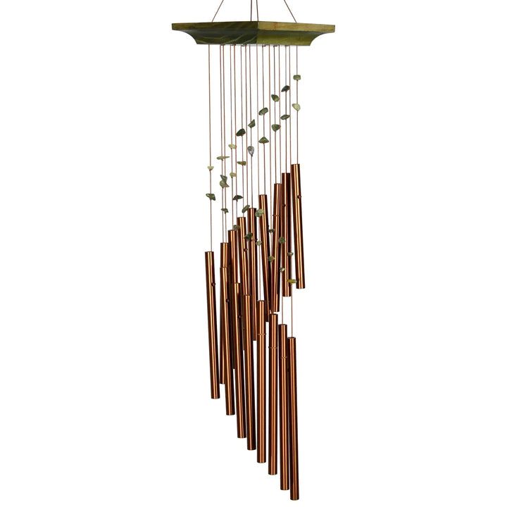 Mystic Spiral Jade Windchime