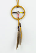 Tan Medicine Wheel with Crystal