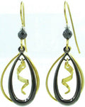 Silver Forest Open Teardrop Duo with Spiral Earrings