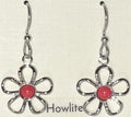 Silver Forest Wirey Flower w/Howlite