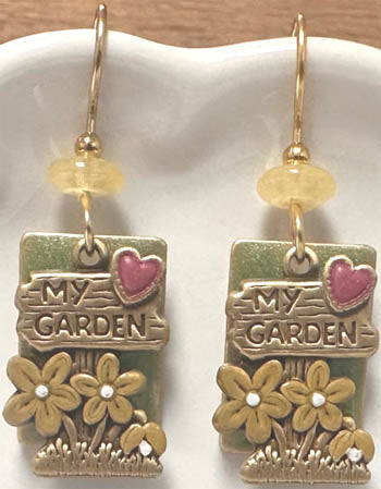 Silver Forest My Garden Earrings