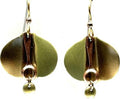 Silver Forest Mixed Modern Shapes Earrings